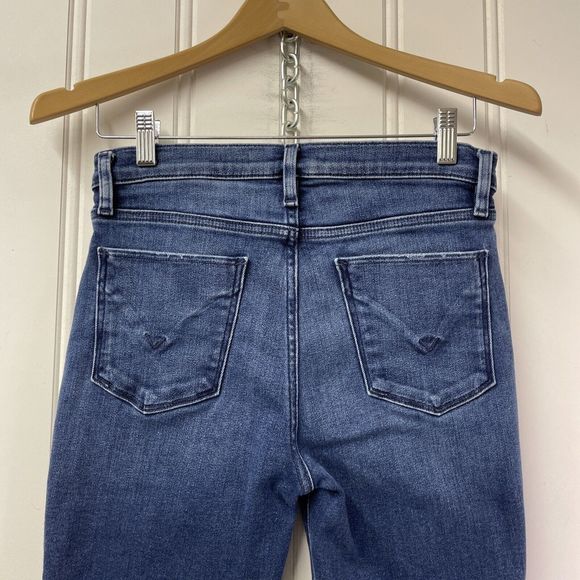 Hudson Barbara Skinny Ankle Jeans Women 27 High Rise‎ Stretch Blue Denim - Picture 11 of 11